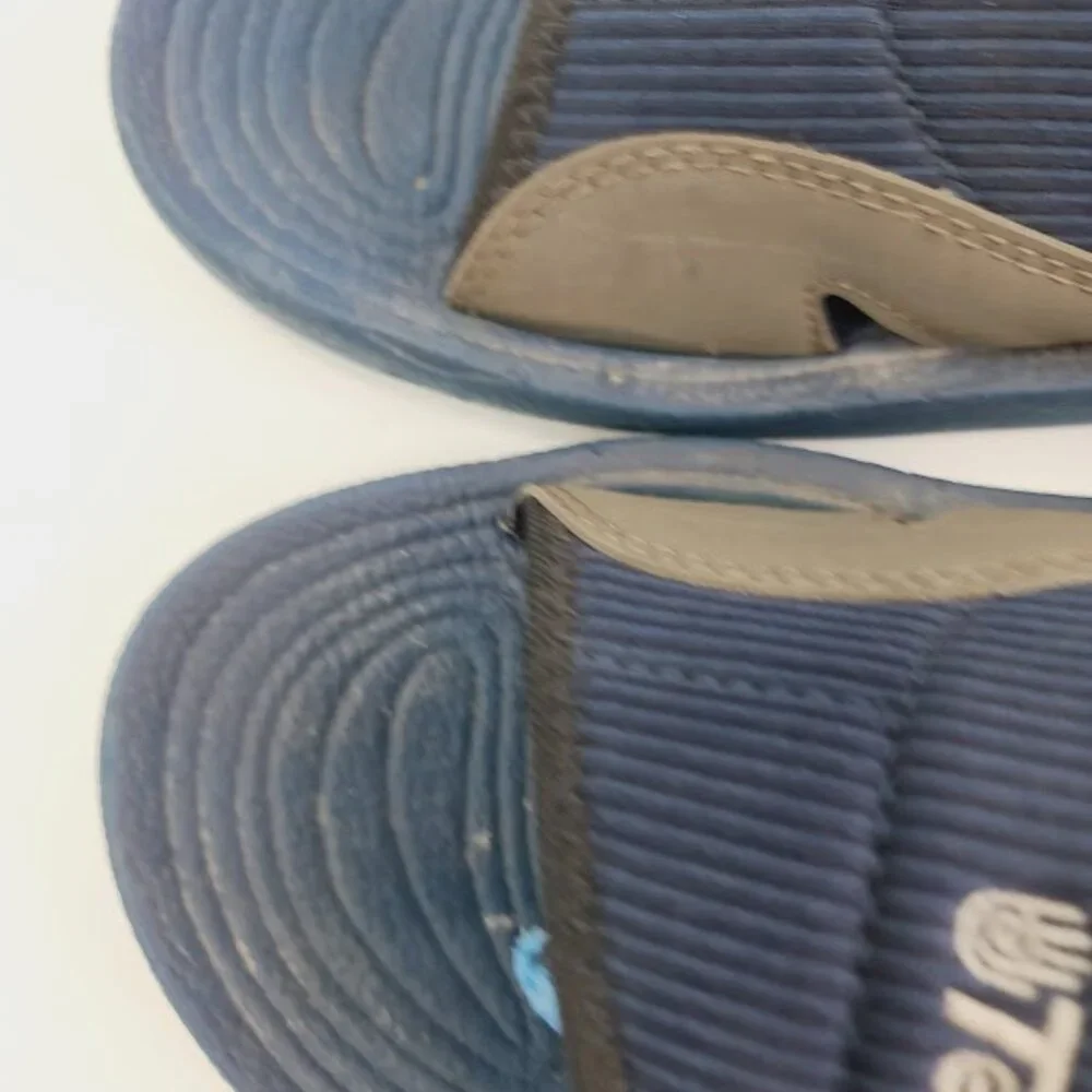 Teva‎ Men's Navy Adjustable Slip-On Casual Slide Sandal Size US 8